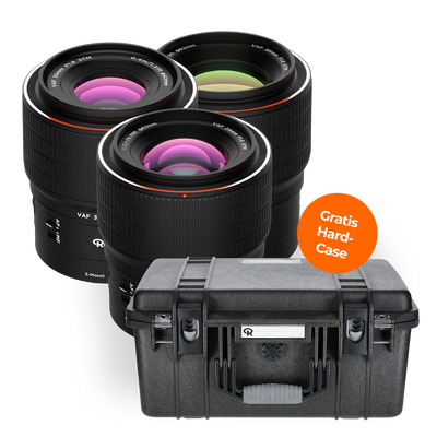 Rollei Objektiv Bundle inkl. Hardcase | 24mm 35mm 85mm | Nikon Z-Mount