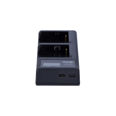 Bundle Ladestation inkl. 2x NP-F Akku mit USB-C | versch. Kapazitäten